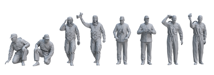 1/35 WWII 日本海軍 甲板員セット – SOOTANG HOBBY