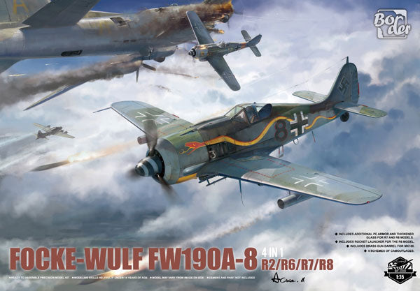 1/35 フォッケウルフ Fw190 A-8 4in1 (R2/R6/R7/R8)