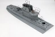 1/35 ドイツ海軍 Uボート VIIC型 (水上航行モデル)