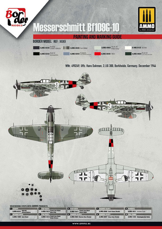 1/35 メッサーシュミット Bf109G-10