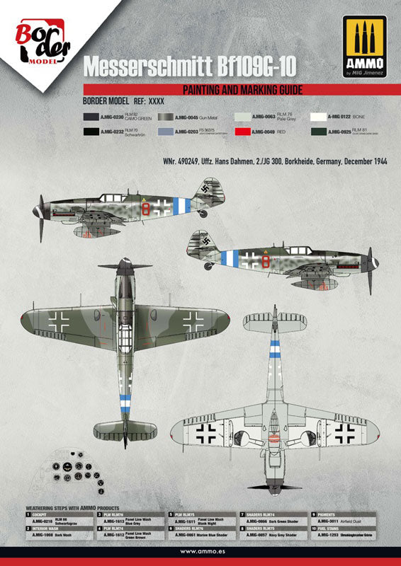 1/35 メッサーシュミット Bf109G-10