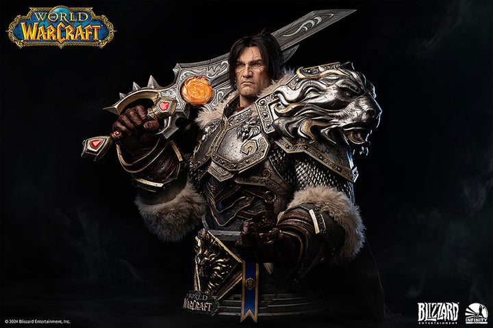 Infinity Studio X Blizzard Entertainment <World of Warcraft> Varian Wrynn life size bust 1/1スケール