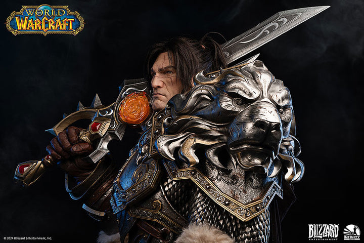 Infinity Studio X Blizzard Entertainment <World of Warcraft> Varian Wrynn life size bust 1/1スケール