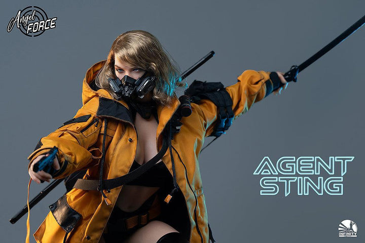 Angel Force- Agent Sting 可動式 シリカゲルフィギュア 1/3スケール