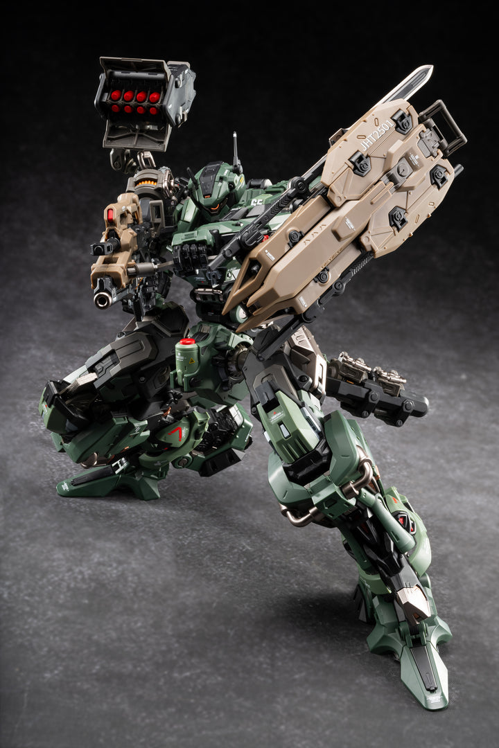 MNP-CR02A 忠勇級 高可動プラモデル  六五式・戟虎II型・突撃型