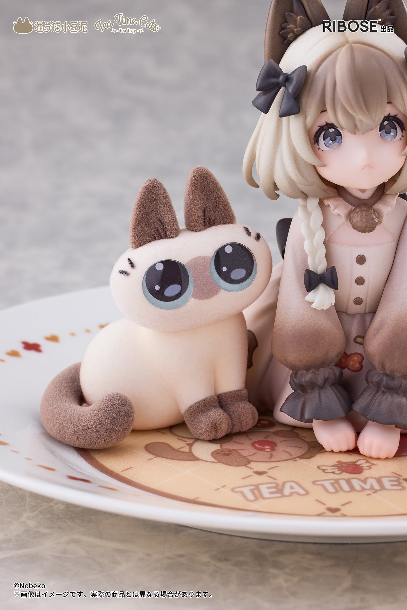 ❤︎ ❤︎ ❤︎ しゃむネコさん♡*゜ ❤︎ ❤︎ ❤︎ DLCシリーズ ティータイムキャッツ×シャム猫あずきさん 友情