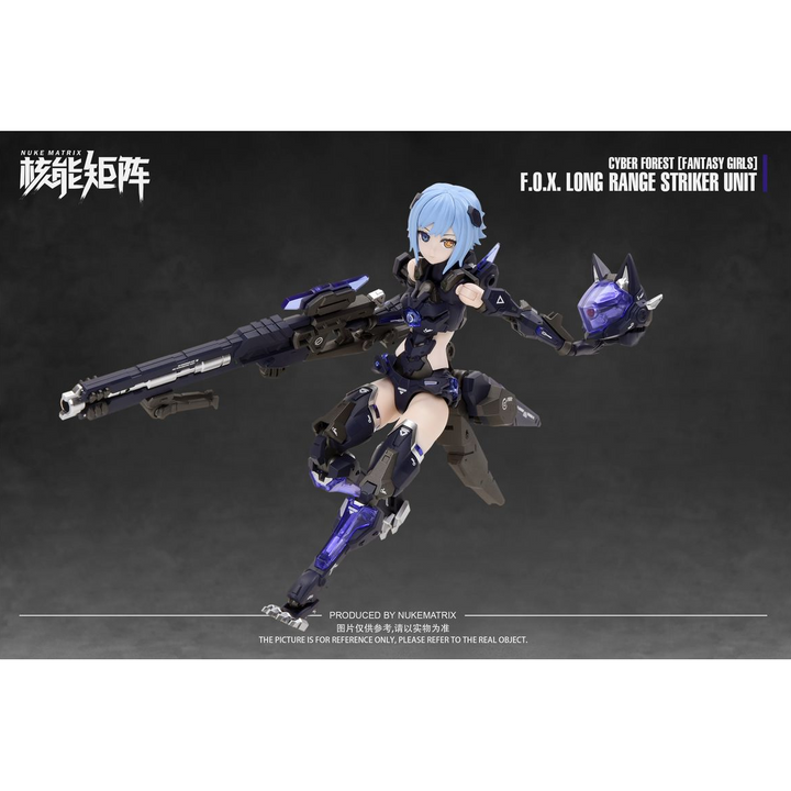 CYBER FOREST[FANTASY GIRLS] F.O.X LONG-RANGE STRIKER UNIT 1/12スケール