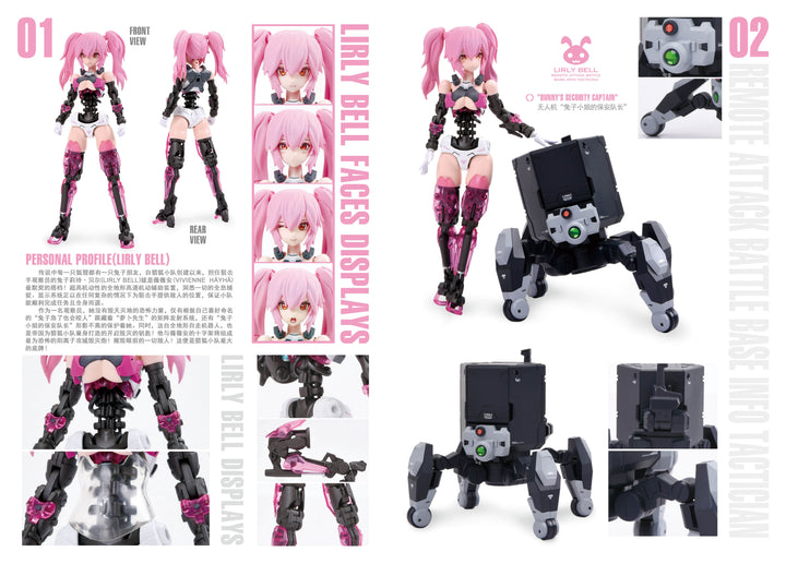 CYBER FOREST[FANTASY GIRLS] REMOTE ATTACK BATTLE BASE INFO TACTICIAN 1/12スケール