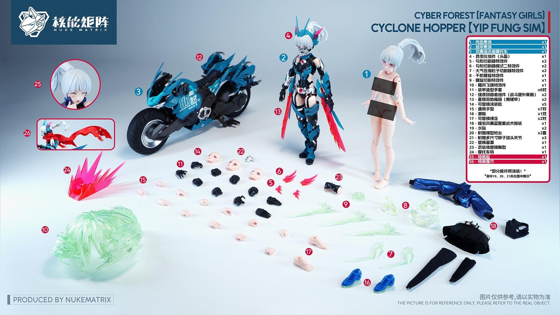 CYBER FOREST[FANTASY GIRLS] CYCLONE HOPPER：YIP FUNG SIM 1/12