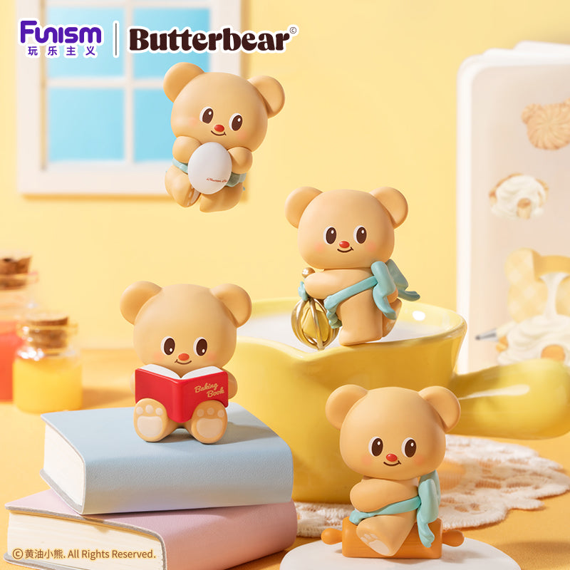 単品販売)バターベア Baked with Loveシリーズ キュービーフェイス