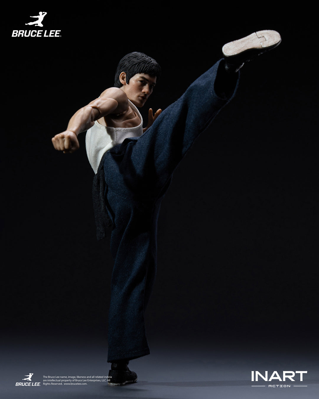 INART Action ブルース・リー（カンフー衣装） アクションフィギュア 1/12スケール