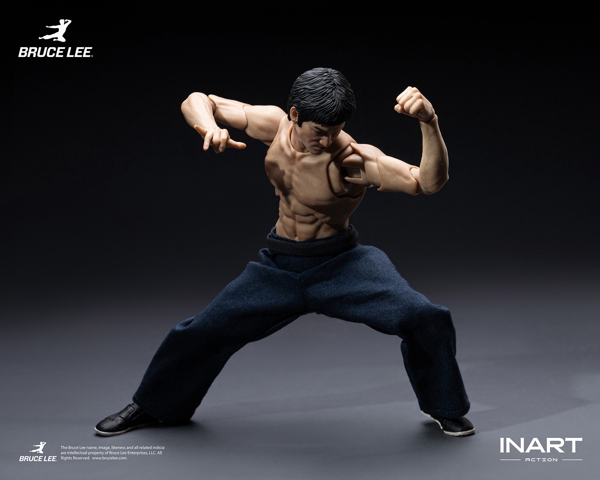 INART Action ブルース・リー（カンフー衣装） アクションフィギュア 1