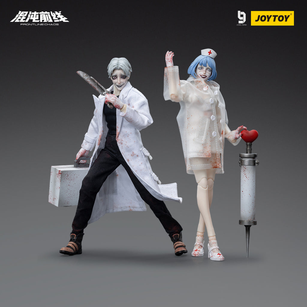 JOYTOY(ジョイトイ) FRONTLINE CHAOS  DR.WHITE フロントラインカオス 白夜 LEVEL NINE 1/12スケール 塗装済み可動フィギュア