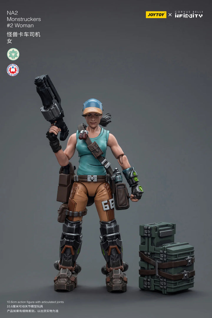 NA2 モンスタートラッカー女性兵士 1/18スケール
