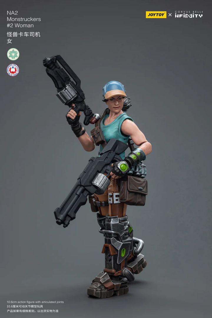 NA2 モンスタートラッカー女性兵士 1/18スケール