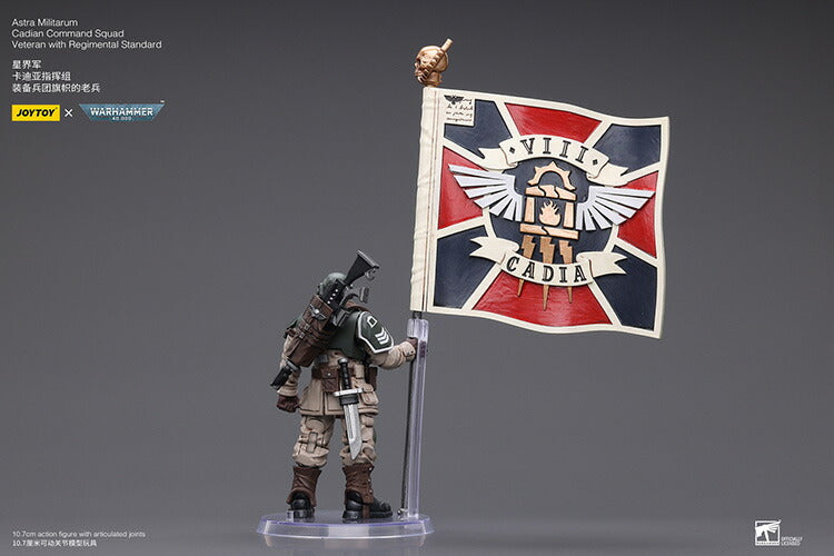 アストラ・ミリタリウム ケイディア・コマンド・スカッド ベテラン（連隊旗装備）