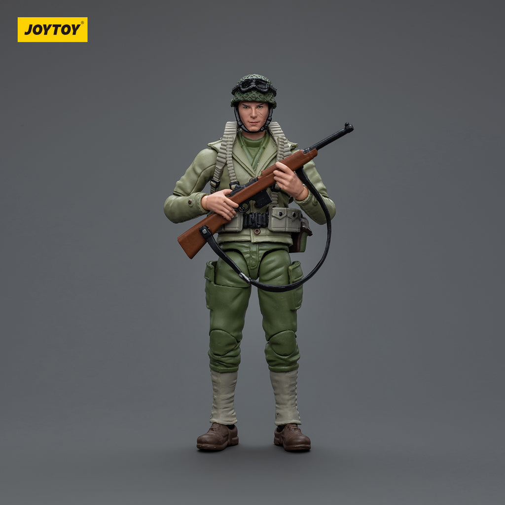 WWII アメリカ陸軍 WWII United States Army 1/18スケール 塗装済み可動フィギュア