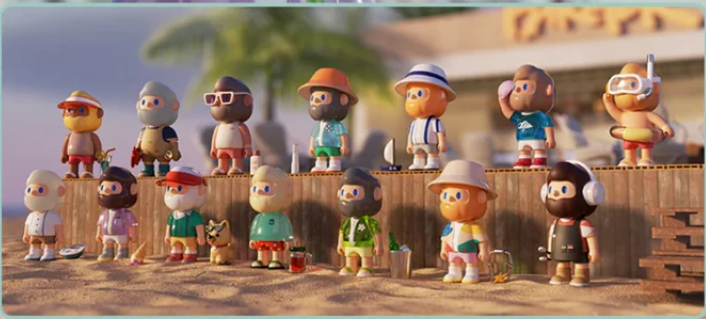 (単品販売)FARMER BOB アイランドシリーズシングル ブラインドボックス