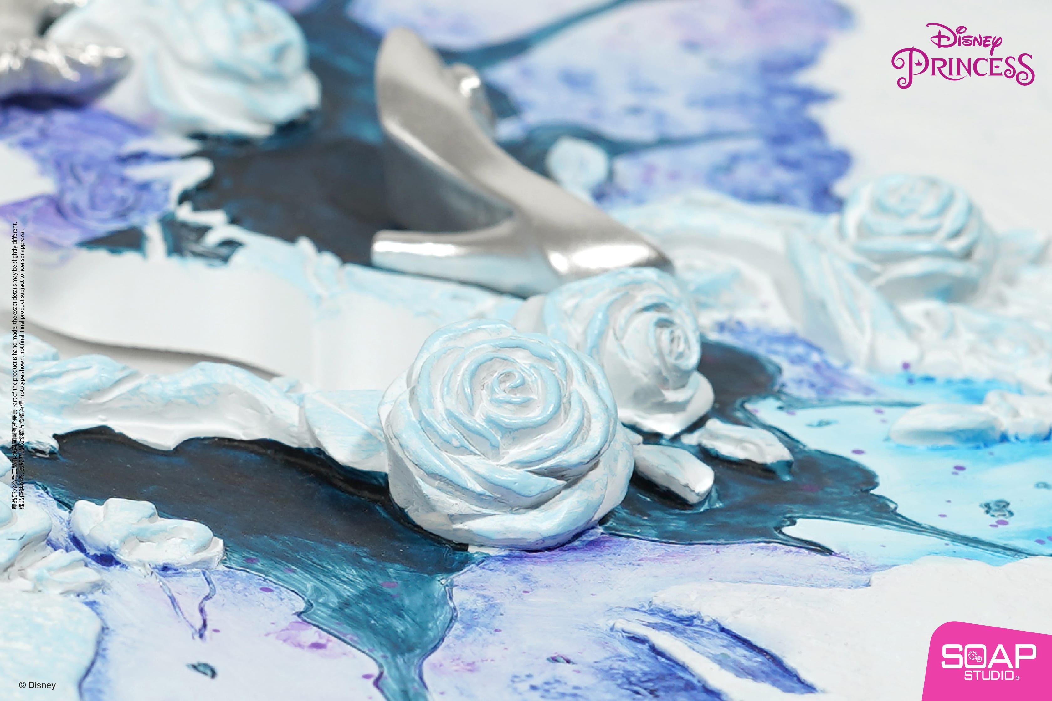 シンデレラ RHYTHM x DISNEY Cinderella Karakuri Clock - 4RH784MC03