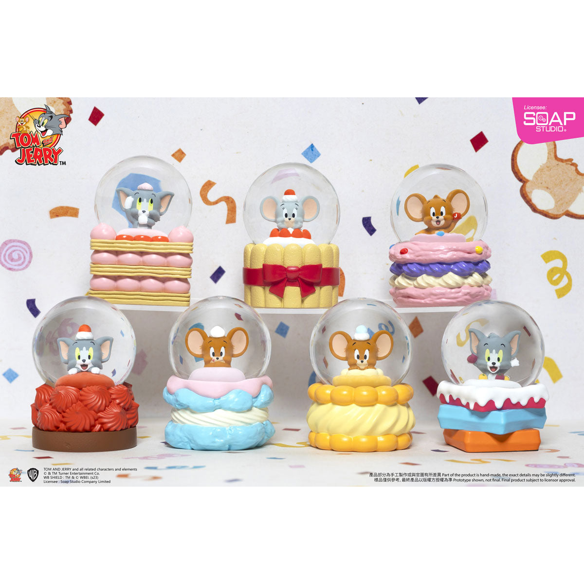 単品販売)デザートシリーズ ミニスノードーム ブラインドボックス – SOOTANG HOBBY