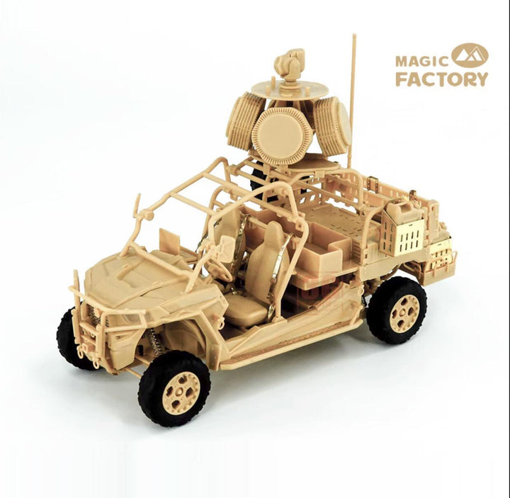 1/35 MRZR D4 超軽量全地形万能車 デュアルコンボキット (武装型w/トレーラー & 対ドローン型)