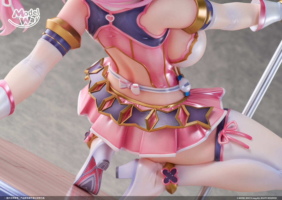 桜羽桃香 愛玩天使 チアリーピンク Ver. 1/4スケール