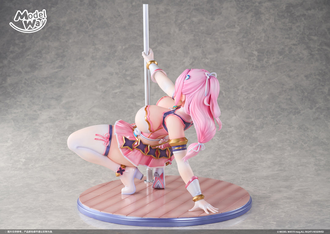 桜羽桃香 愛玩天使 チアリーピンク Ver. 1/4スケール