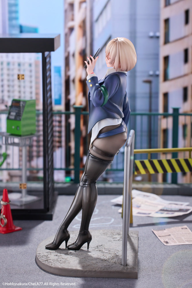 [美品] 不良警察　特典版　フィギュア 1/6スケール 不良警察 illustration by CheLA77 特典付限定版 1/6スケール