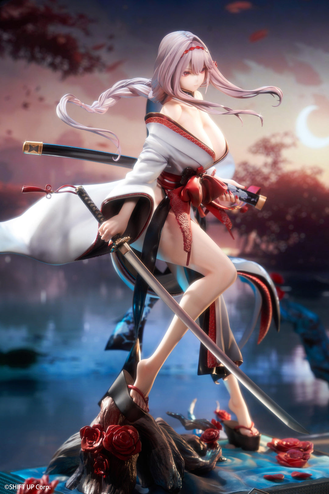 紅蓮：ブラックシャドウ ロンギングフラワー 完成品フィギュア 豪華版 1/4スケール
