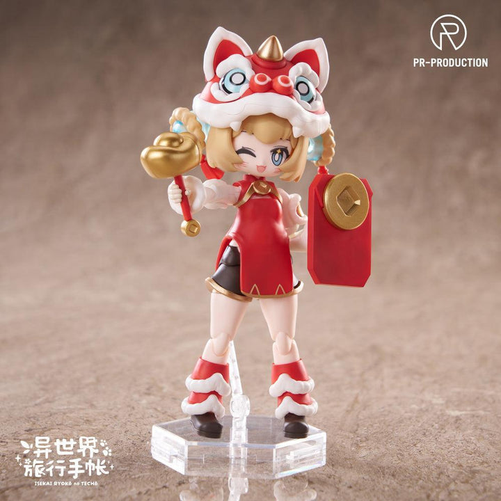 異世界旅行手帳 SP01 新人戦士 レニー・ブラウン 新春Ver. プラスチックキット