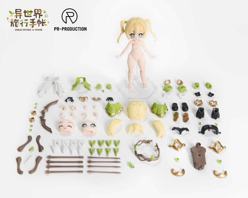 異世界旅行手帳 04 新人レンジャー レベッカ・ヒル プラスチックキット