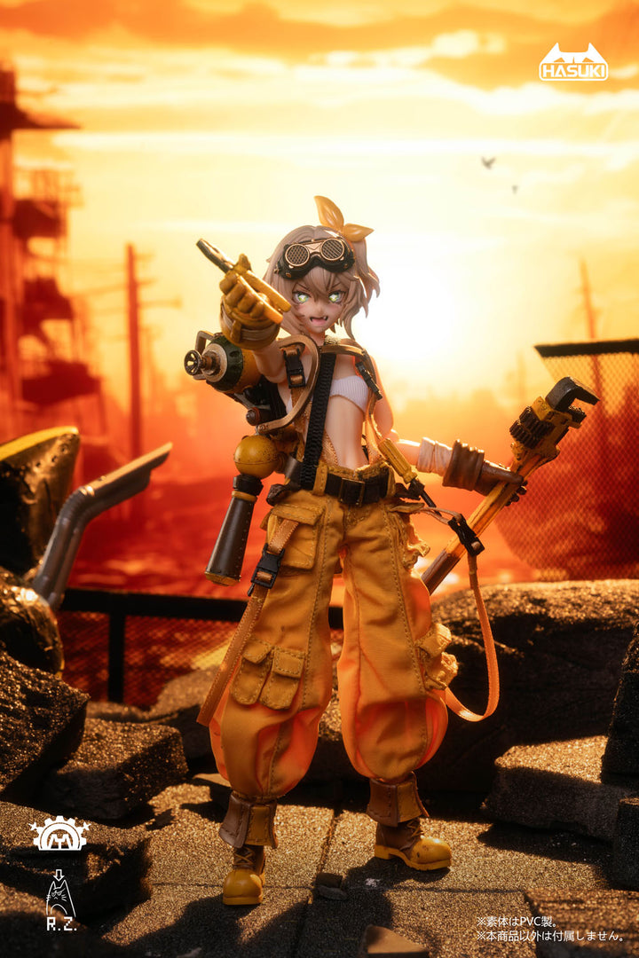 pocket artシリーズ PA007 メカニック フィオナ 1/12スケール