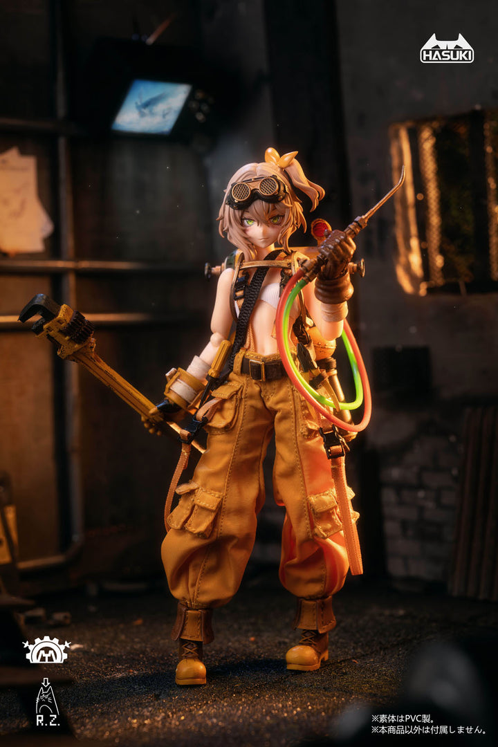pocket artシリーズ PA007 メカニック フィオナ 1/12スケール