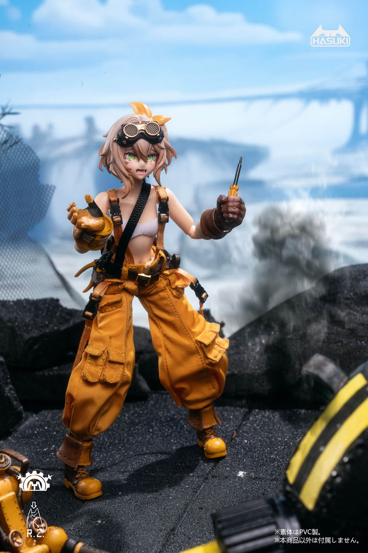 pocket artシリーズ PA007 メカニック フィオナ 1/12スケール