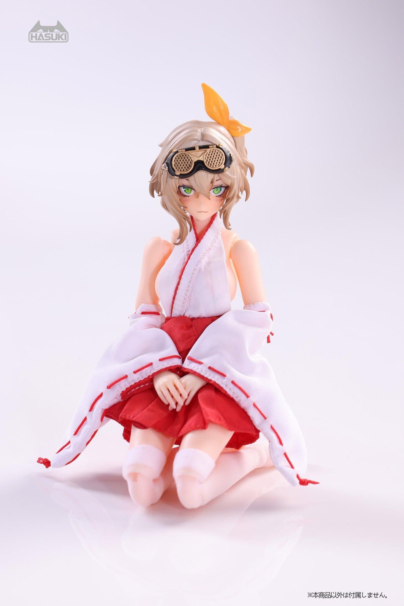 注文受付  巫女さんセット ドール用 ドール用コスチューム CS019 巫女服セット(ドール用) – SOOTANG HOBBY