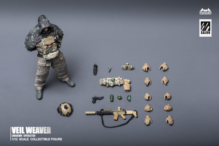 SALVOシリーズ SA04 ヴェイル・ウィーバー 完成品アクションフィギュア 1/12スケール