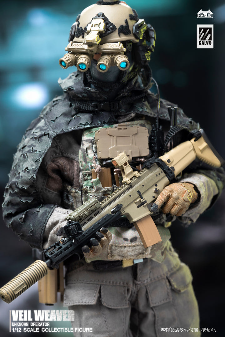 SALVOシリーズ SA04 ヴェイル・ウィーバー 完成品アクションフィギュア 1/12スケール