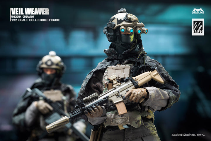 SALVOシリーズ SA04 ヴェイル・ウィーバー 完成品アクションフィギュア 1/12スケール