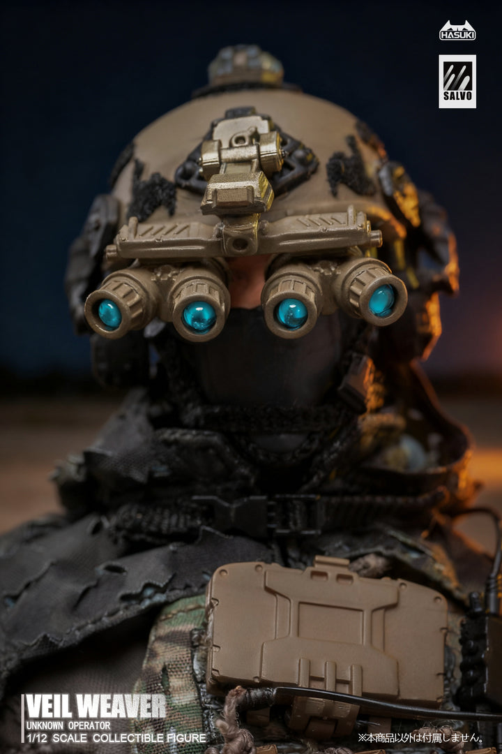 SALVOシリーズ SA04 ヴェイル・ウィーバー 完成品アクションフィギュア 1/12スケール