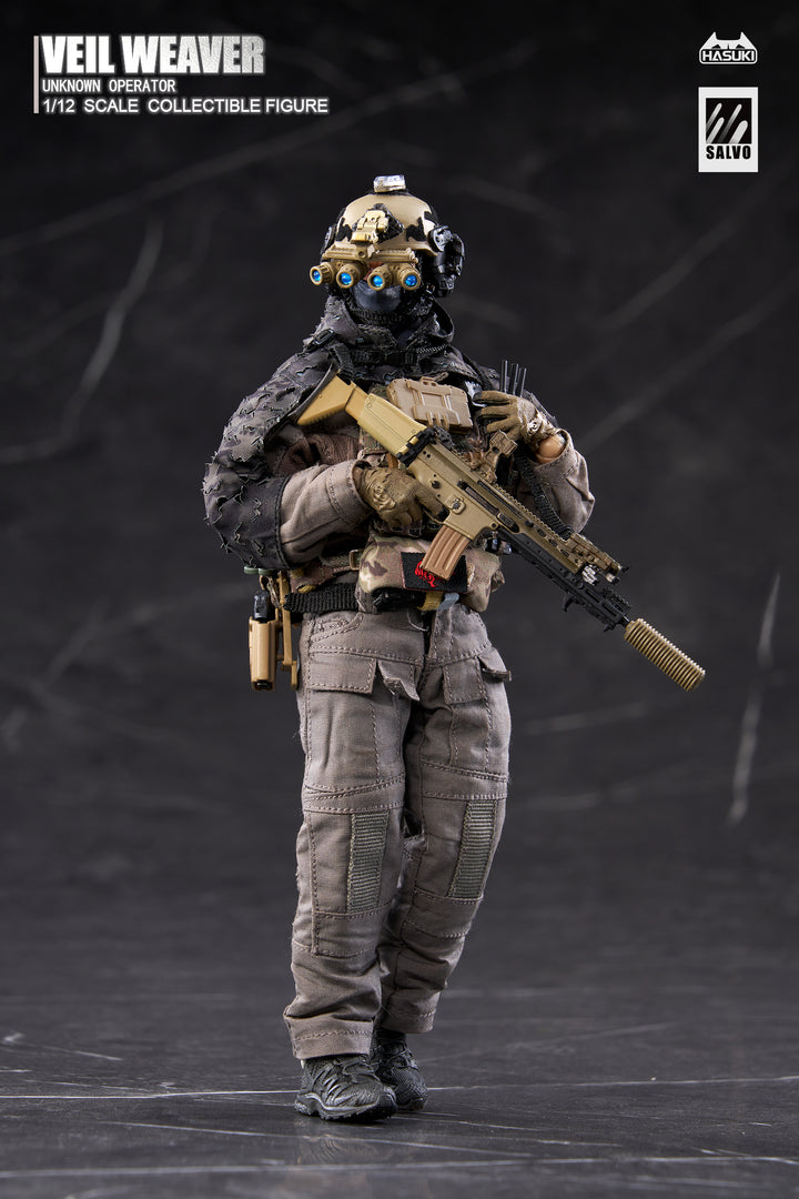 SALVOシリーズ SA04 ヴェイル・ウィーバー 完成品アクションフィギュア 1/12スケール