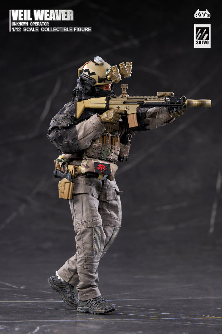 SALVOシリーズ SA04 ヴェイル・ウィーバー 完成品アクションフィギュア 1/12スケール