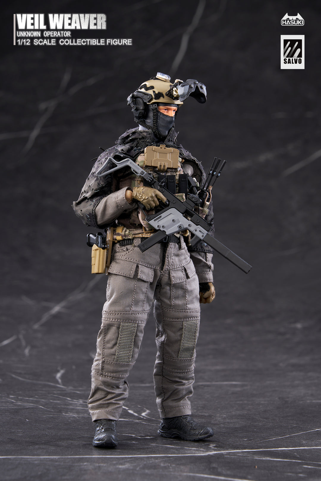 WM-07 偵察強化キット アクションフィギュア用完成品オプションパーツ 1/12スケール