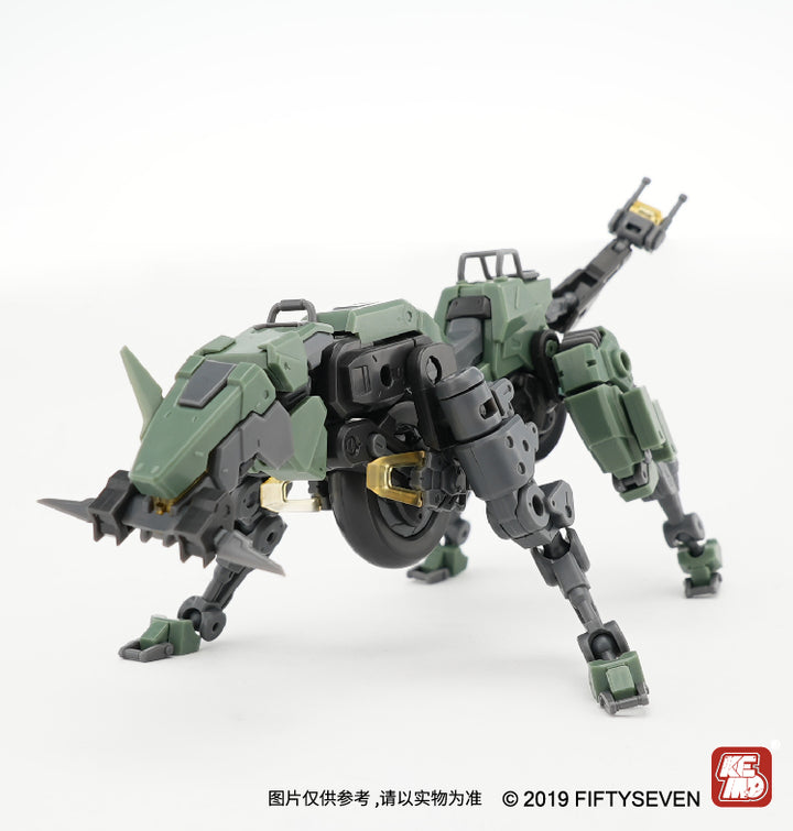 NUMBER 57 アーマードパペット ハンティングファング 狩牙  1/24スケール