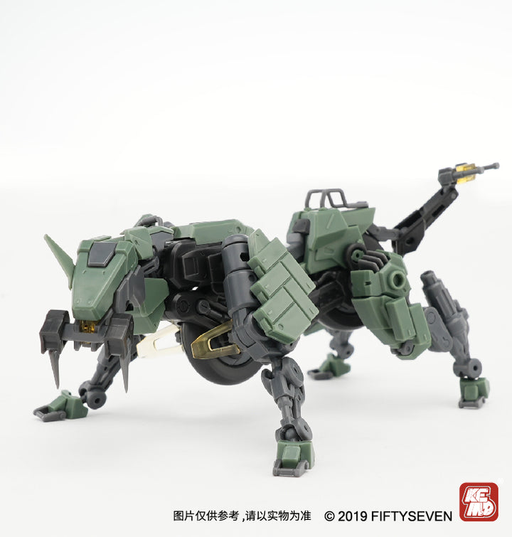 NUMBER 57 アーマードパペット ハンティングファング 狩牙  1/24スケール