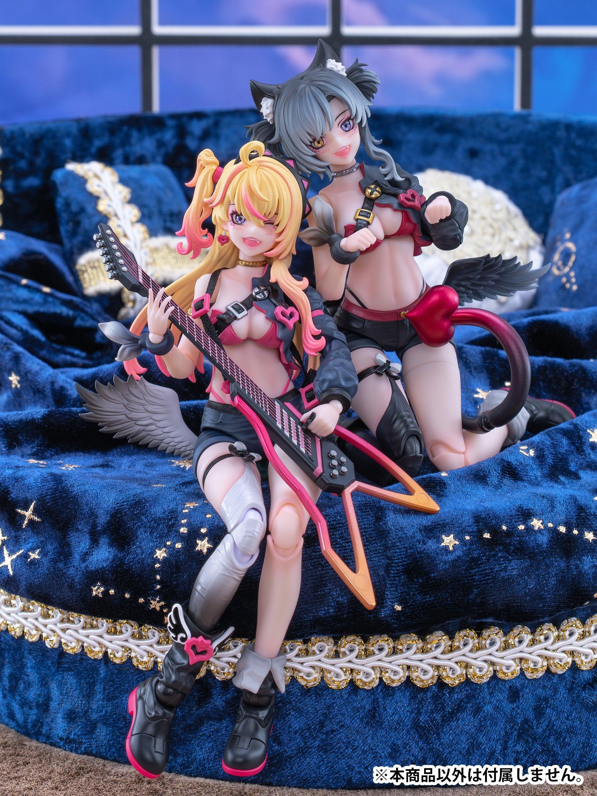 星川猫猫 魔音天使 フィギュア 2種セット 魔音天使・星川猫猫 完成品アクションフィギュア 黄髪Ver. 1/12
