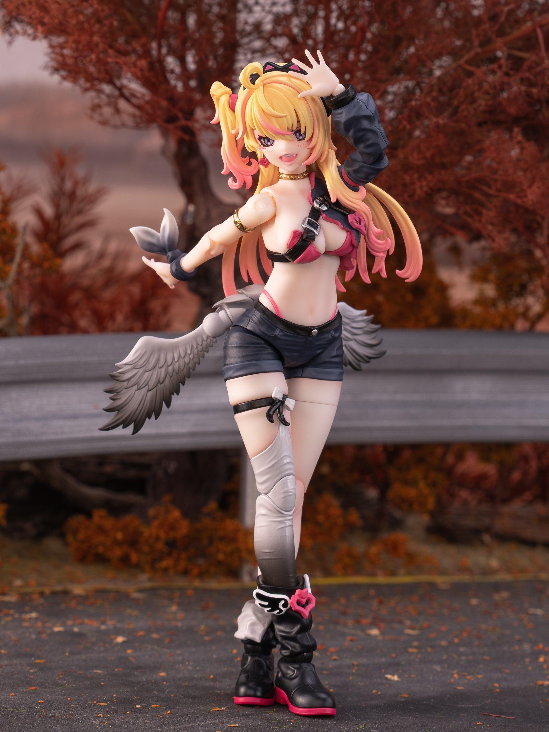 魔音天使・星川猫猫 完成品アクションフィギュア 黄髪Ver. 1/12