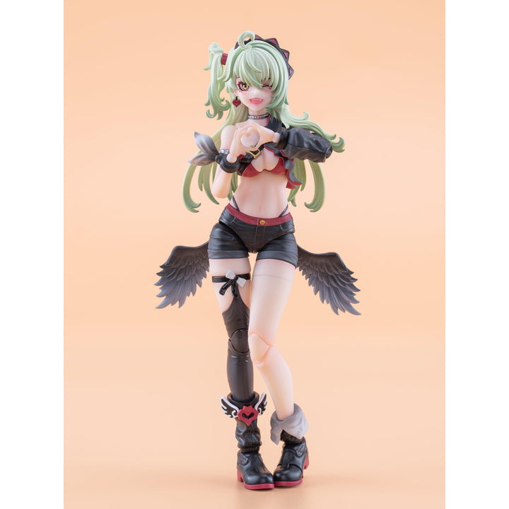 魔音天使・星川猫猫 完成品アクションフィギュア 緑髪Ver. 1/12スケール