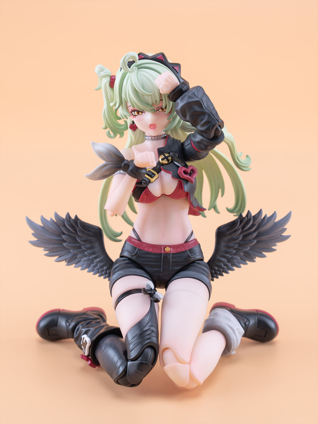 魔音天使・星川猫猫 完成品アクションフィギュア 緑髪Ver. 1/12スケール