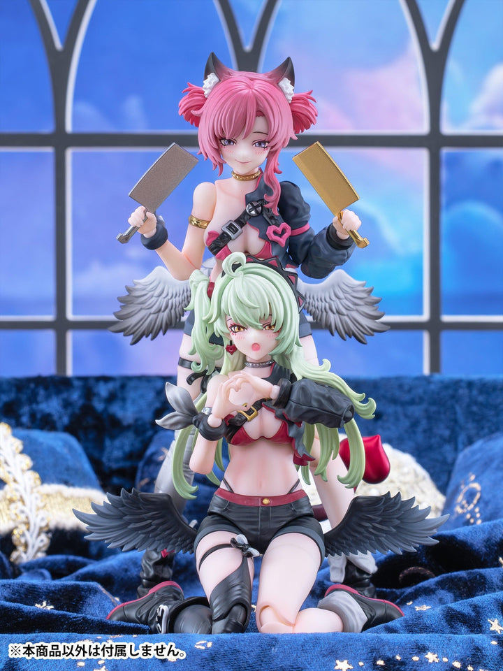 魔音天使・星川猫猫 完成品アクションフィギュア 緑髪Ver. 1/12スケール