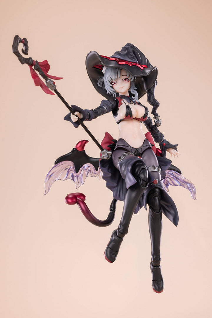 見習魔女・星川猫猫 完成品アクションフィギュア 黒髪Ver. 1/12スケール